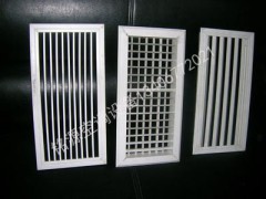 德州鋁合金單層百葉風(fēng)口加工  鋁合