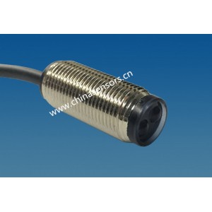 M12不銹鋼柱形光電開關(guān) Mode 切換功能 短距離漫反射型