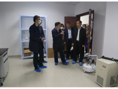 市市場(chǎng)監(jiān)管局副局長(zhǎng)韋鋒到蘇州計(jì)量測(cè)試院調(diào)研