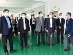 國家商務(wù)部外貿(mào)司副司長張力一-行蒞臨安徽天康集團調(diào)研工作