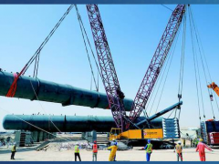 迪拜工程9臺(tái)溢流罐全部就位