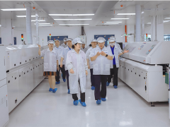 精創(chuàng)全程陪同黨工委龔維芳書記蒞臨精創(chuàng)新廠力贊精創(chuàng)智能化車間！