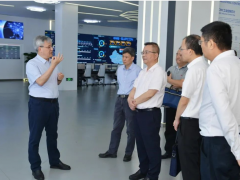 中控技術(shù)相關(guān)領(lǐng)導(dǎo)全程陪同徐旭一行蒞臨考察交流