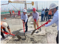 未來已來 科陸智慧能源產(chǎn)業(yè)園項(xiàng)目一號(hào)、二號(hào)研發(fā)樓喜封金頂！