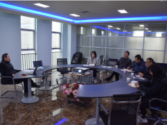 陜西工信廳電子處處長一行到中星測控走訪調(diào)研