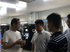 上海奉賢區(qū)金匯鎮(zhèn)鎮(zhèn)長蒞臨上海恩邦參觀考察