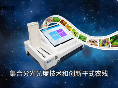 智能設備 科技創(chuàng)新 食安科技新型農(nóng)藥殘留快速測試儀