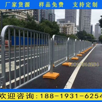 70公分高人行道灰色護(hù)欄 深圳道路白