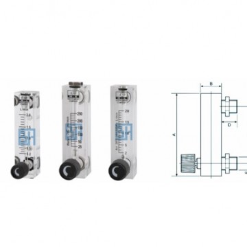 LZT-4T、6T、8T系列面板式流量計(jì)