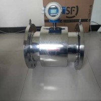 DN250全不銹鋼電磁流量計(jì)四氟襯里，可以當(dāng)鏡子