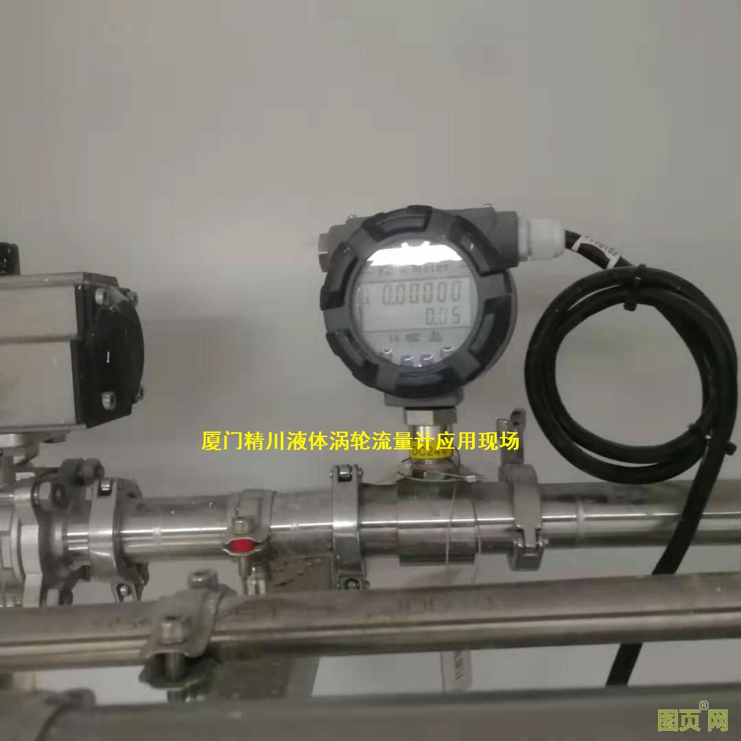 廈門精川食品廠渦輪流量計