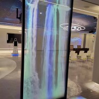 深圳全息投影膜 正背投投影膜 裸眼3D立體成像膜 櫥窗廣告膜