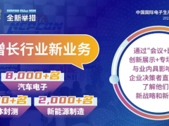瞄準！超8,000名汽車電子、2,000名半導體封測、2,000名新能源制造買家，助力快速切入三大高增長行業(yè)