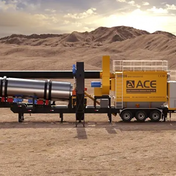 IAM超級移動式瀝青攪拌站