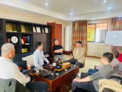 深耕一線暖企心 共話發(fā)展謀新篇 --商會(huì)走訪勾莊市場會(huì)員企業(yè)