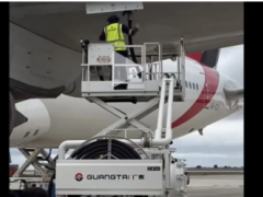 羅安達(dá)新機(jī)場亮相的中國裝備！