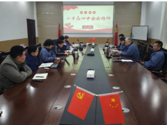 賽摩智能黨總支組織召開黨的二十屆四中全會精神專題宣講會